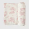 Manta de bambú para bebé «Spring Toile» de The Gilded Bird