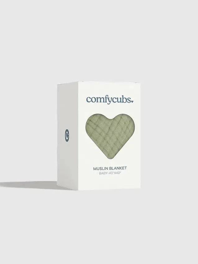 Manta de muselina para bebé de Comfy Cubs