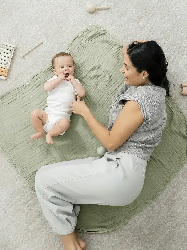 Manta de muselina para bebé de Comfy Cubs