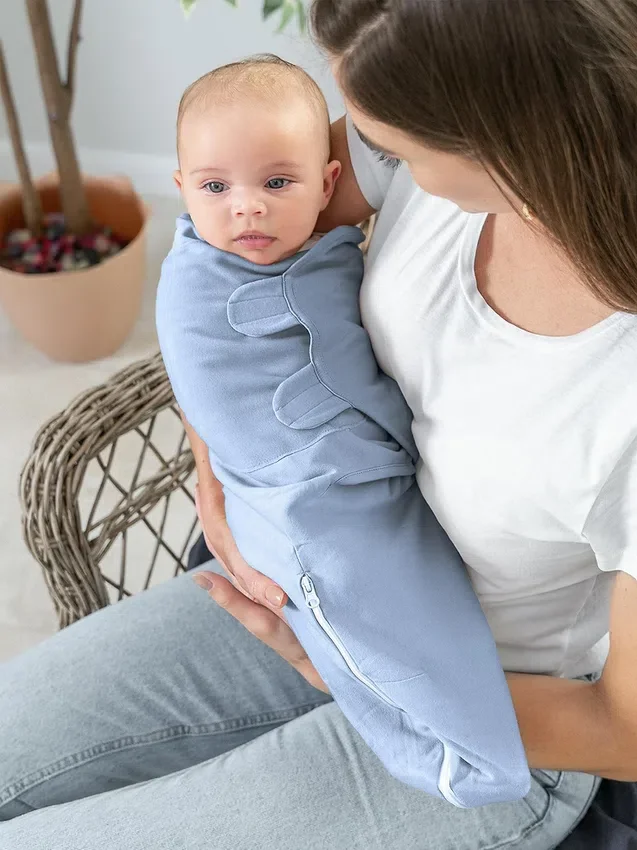 Mantas de envoltura fáciles de usar con cremallera de Comfy Cubs