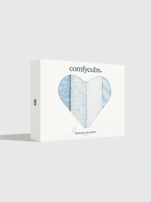 Mantas de muselina para envolver de Comfy Cubs