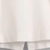 Mini falda-pantalón de mezcla de lino