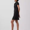 Mini vestido camisero con cintura imperio