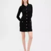 Mini vestido de jersé con bolsillos acanalados CashSoft