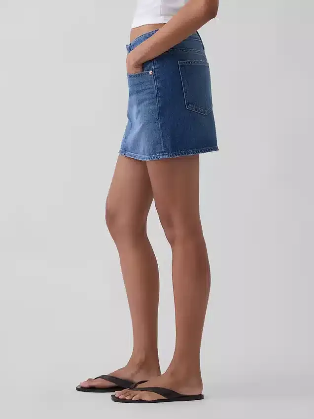 Minifalda de mezclilla