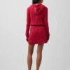 Minifalda-pantalón de punto trenzado 100 % algodón