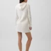 Minifalda-pantalón de punto trenzado 100 % algodón
