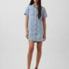 Minivestido de denim ultrasuave