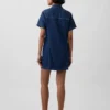 Minivestido de denim ultrasuave