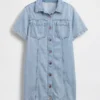 Minivestido de denim ultrasuave