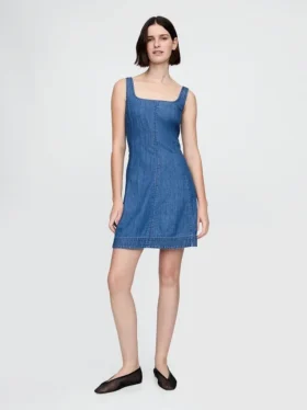 Minivestido de mezclilla