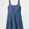 Minivestido de mezclilla