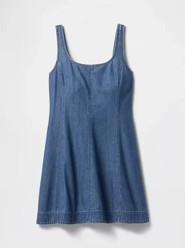 Minivestido de mezclilla