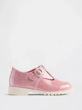 Mocasines con correa en T para niños pequeños