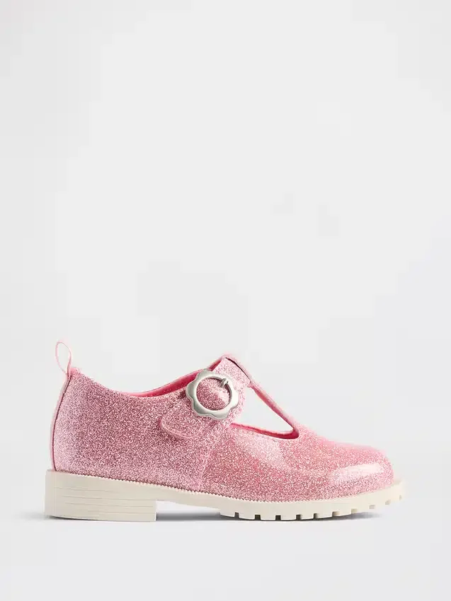 Mocasines con correa en T para niños pequeños
