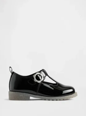 Mocasines con correa en T para niños pequeños