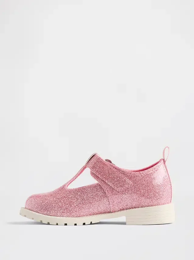 Mocasines con correa en T para niños pequeños