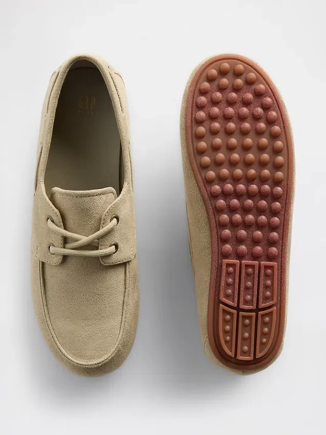 Mocasines de gamuza vegana para niños