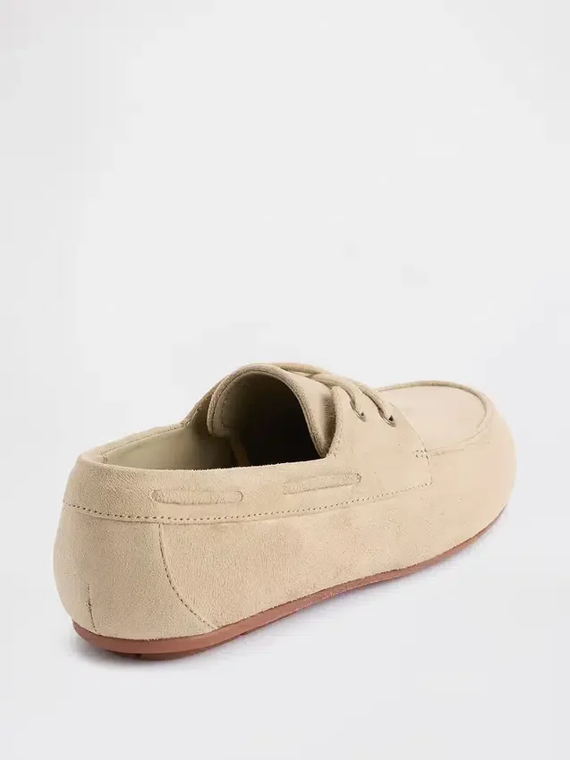 Mocasines de gamuza vegana para niños