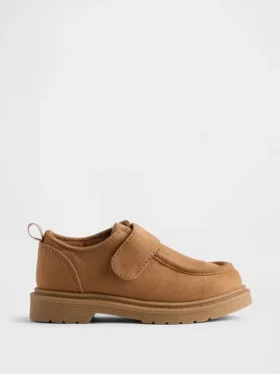 Mocasines de gamuza vegana para niños pequeños