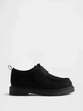 Mocasines de gamuza vegana para niños pequeños