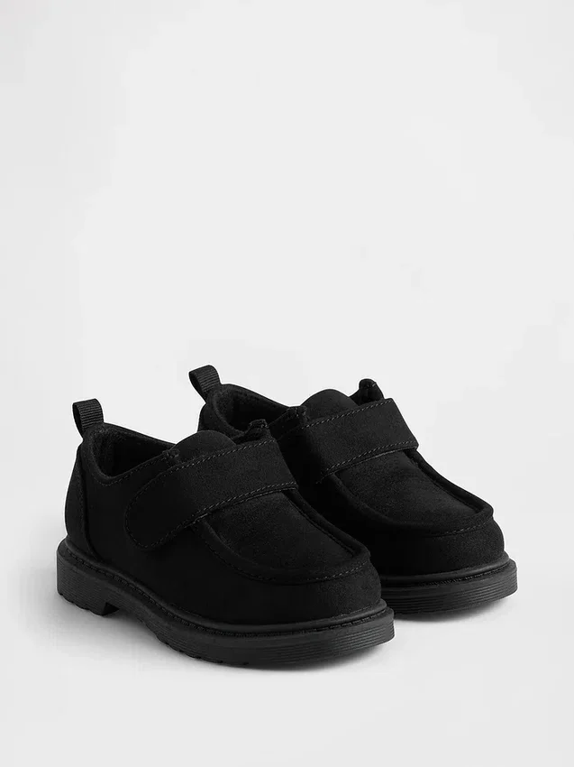 Mocasines de gamuza vegana para niños pequeños