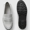 Mocasines metalizados para niños