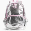 Mochila infantil con dijes metalizados