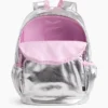 Mochila infantil con dijes metalizados