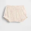 Pantaloncitos florales de punto acanalado Pointelle de Baby First Favorites