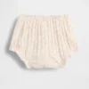 Pantaloncitos florales de punto acanalado Pointelle de Baby First Favorites