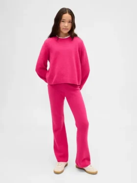 Pantalones acampanados de jerséu CashSoft para niños