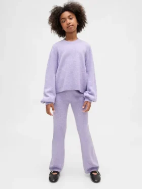 Pantalones acampanados de jerséu CashSoft para niños