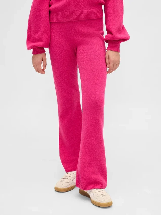 Pantalones acampanados de jerséu CashSoft para niños