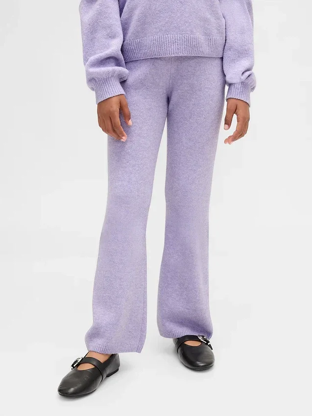 Pantalones acampanados de jerséu CashSoft para niños