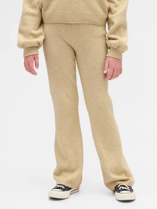 Pantalones acampanados de jerséu CashSoft para niños