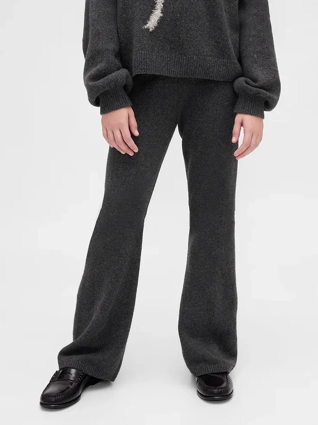 Pantalones acampanados de jerséu CashSoft para niños