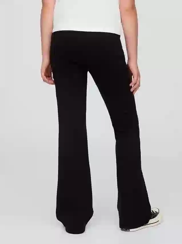 Pantalones acampanados de ponte para uniforme infantil