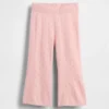 Pantalones acampanados de punto Pointelle CashSoft para bebés y niños pequeños