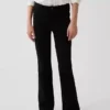 Pantalones acampanados de uniforme para niños de tejido Ponte