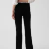 Pantalones acampanados de uniforme para niños de tejido Ponte