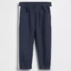 Pantalones anchos a rayas ultrasuaves sin cordón para Bebé y Niño