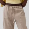 Pantalones anchos de corte holgado con doble rodilla