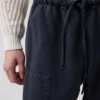 Pantalones anchos de corte holgado con doble rodilla