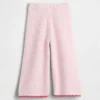 Pantalones anchos de ganchillo para bebés y niños