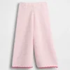Pantalones anchos de ganchillo para bebés y niños