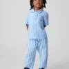 Pantalones anchos de gasa de algodón para bebés y niños pequeños