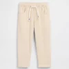 Pantalones anchos de gasa de algodón para bebés y niños pequeños