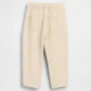 Pantalones anchos de gasa de algodón para bebés y niños pequeños