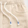 Pantalones anchos de gasa de algodón para bebés y niños pequeños